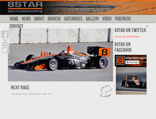 Tablet Screenshot of 8starmotorsports.com